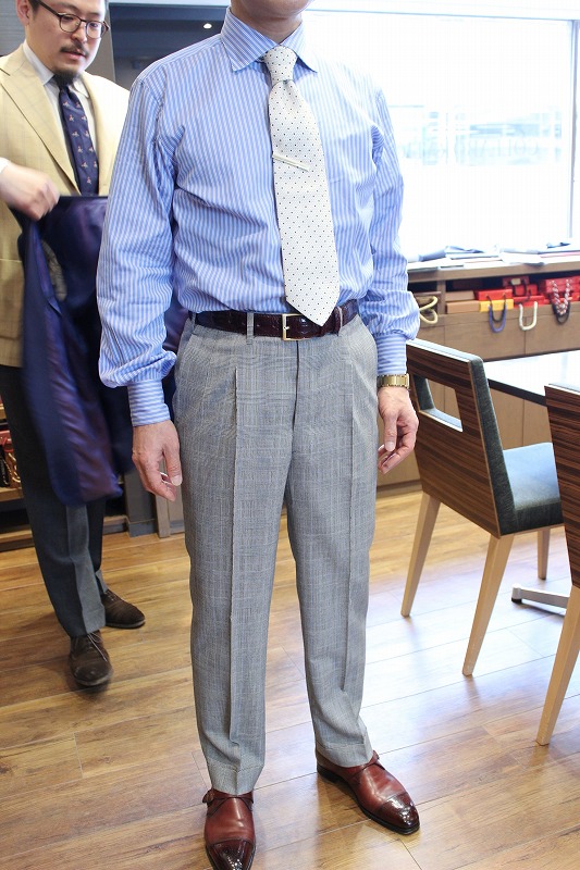 尾作隼人氏のビスポークパンツ 新しいお客様が増えています! 尾作隼人氏のビスポークパンツ 新しいお客様が増えています!